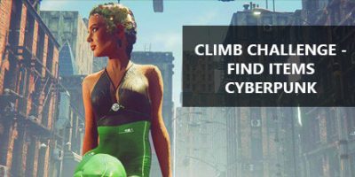 攀爬挑战：寻找赛博朋克物品|官方中文|Climb Challenge - Find Items Cyberpunk|